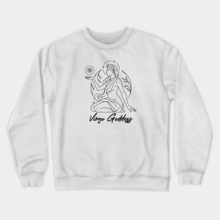 Virgo Goddess Crewneck Sweatshirt